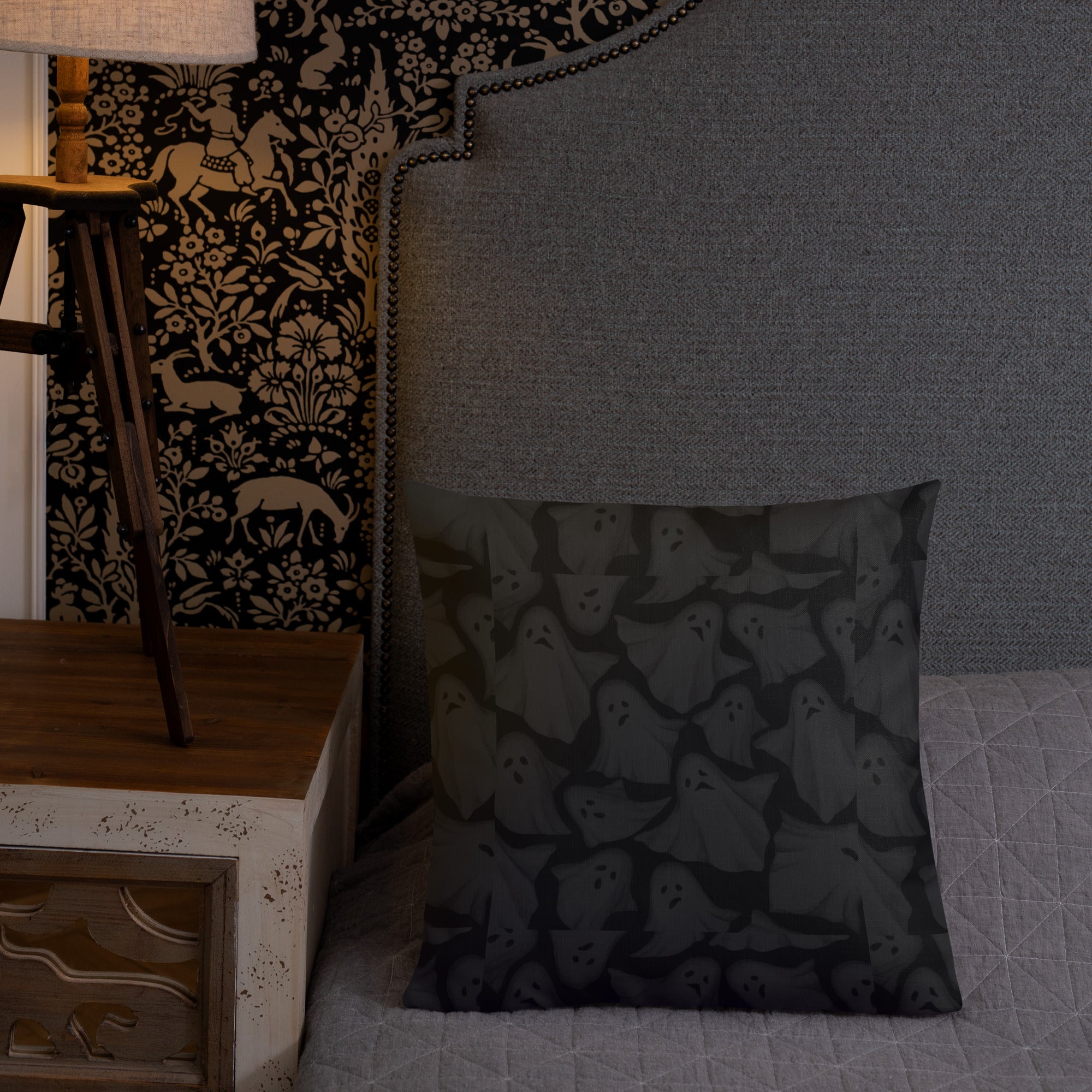 Shadowed Ghost Premium Pillow