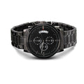 Personalize it! Black Chronograph Watch