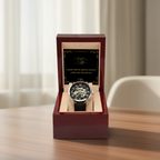 Fathers Hands Openwork Watch