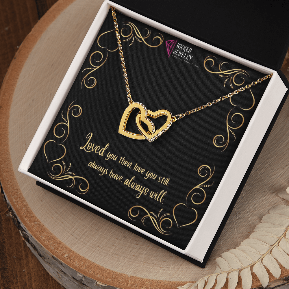 Will Always Love You, Interlocking Hearts Necklace