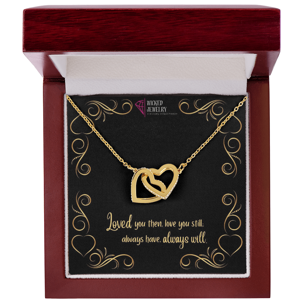 Will Always Love You, Interlocking Hearts Necklace