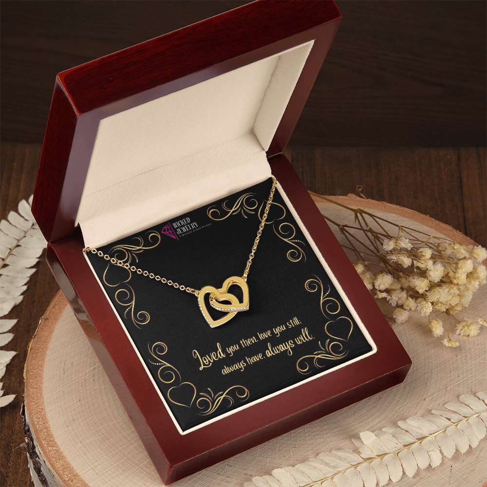 Will Always Love You, Interlocking Hearts Necklace