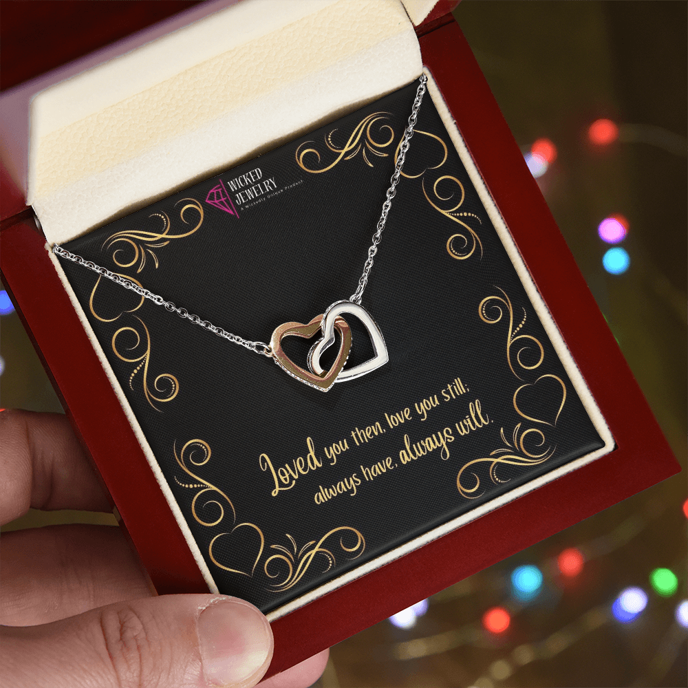 Will Always Love You, Interlocking Hearts Necklace