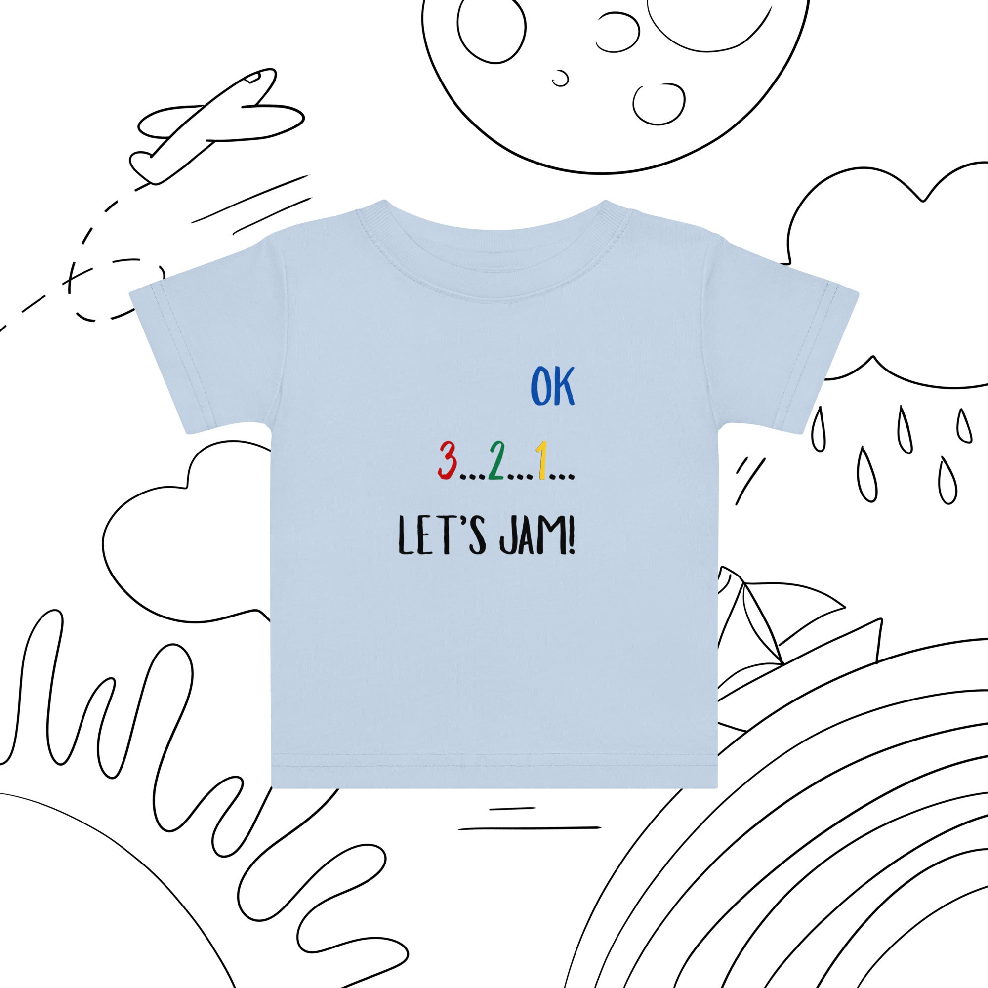 3-2-1- Let's Jam! Anime Baby jersey t-shirt – Wickedly Unique