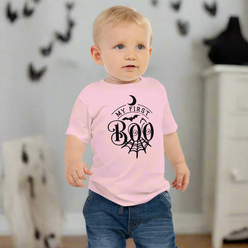Baby's First BOO-Baby Jersey Short Sleeve Tee