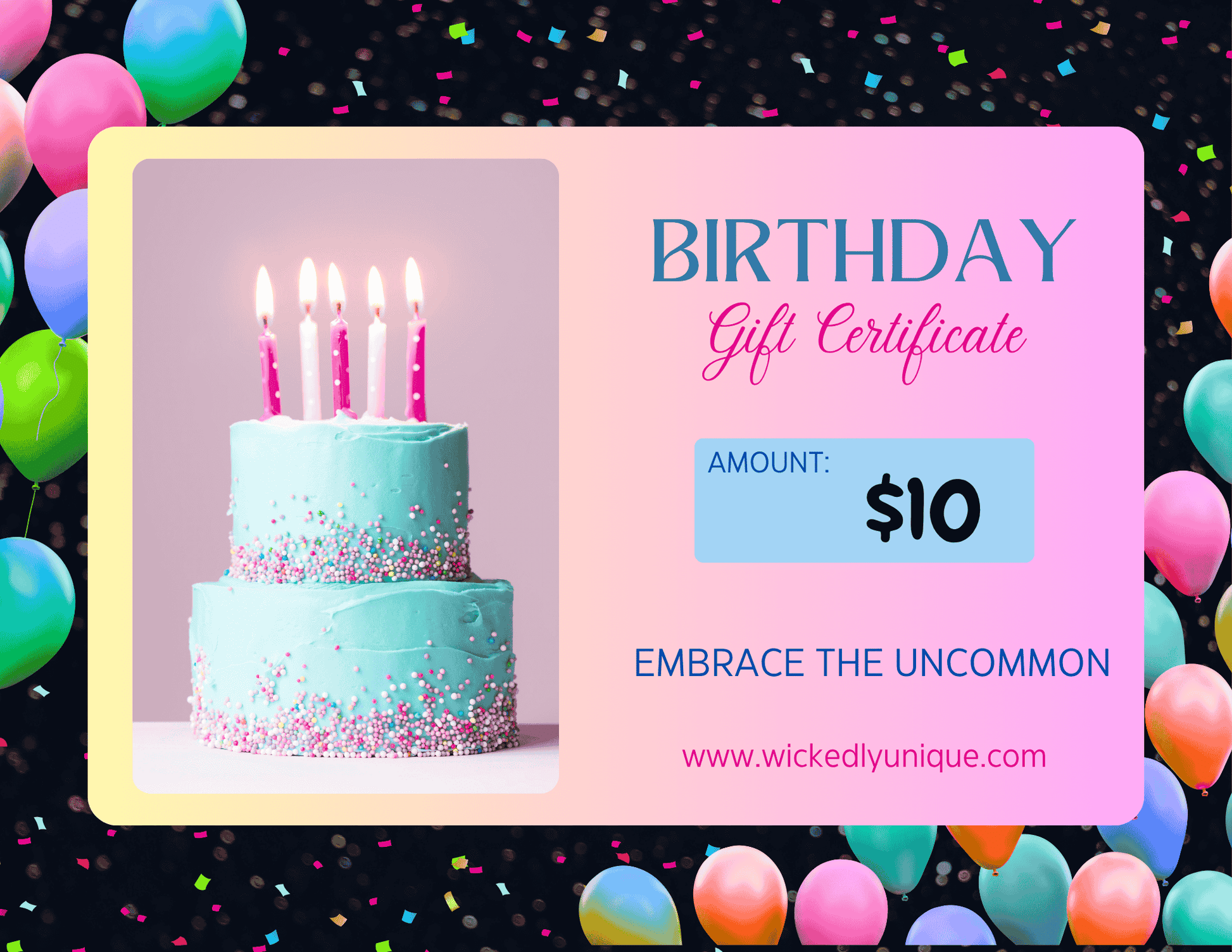 gift card