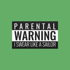Parental Warning Car magnet