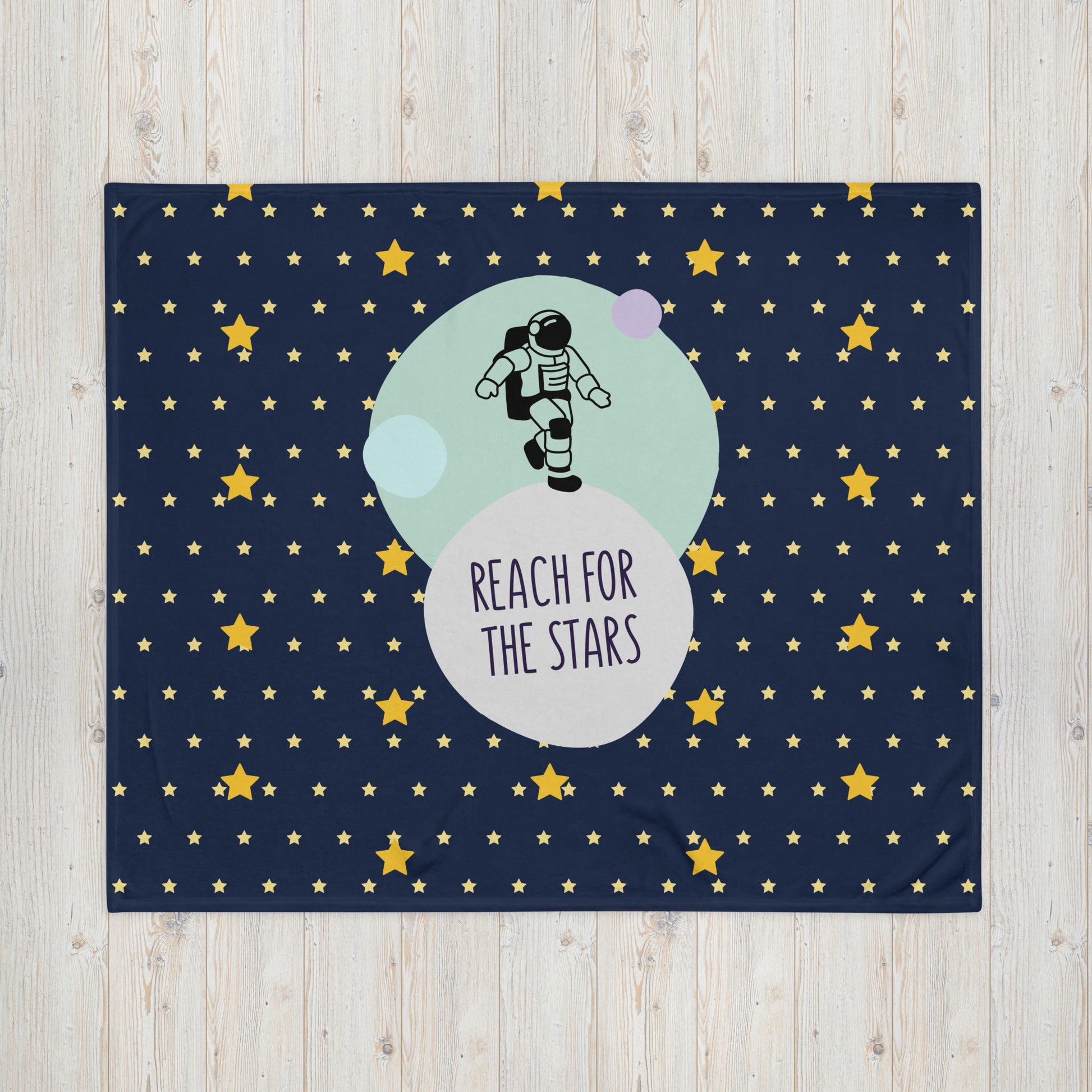Reach for the Stars Throw Blanket