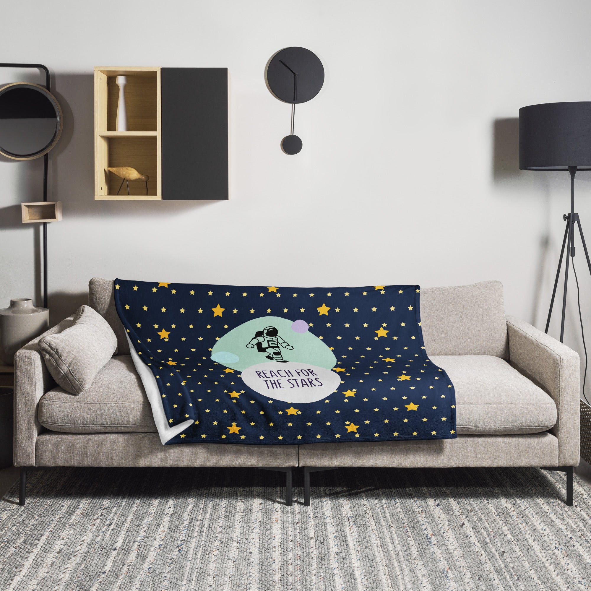 Reach for the Stars Throw Blanket
