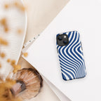 Blue Swirl Tough Case for iPhone®