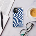 Blue Swirl Tough Case for iPhone®