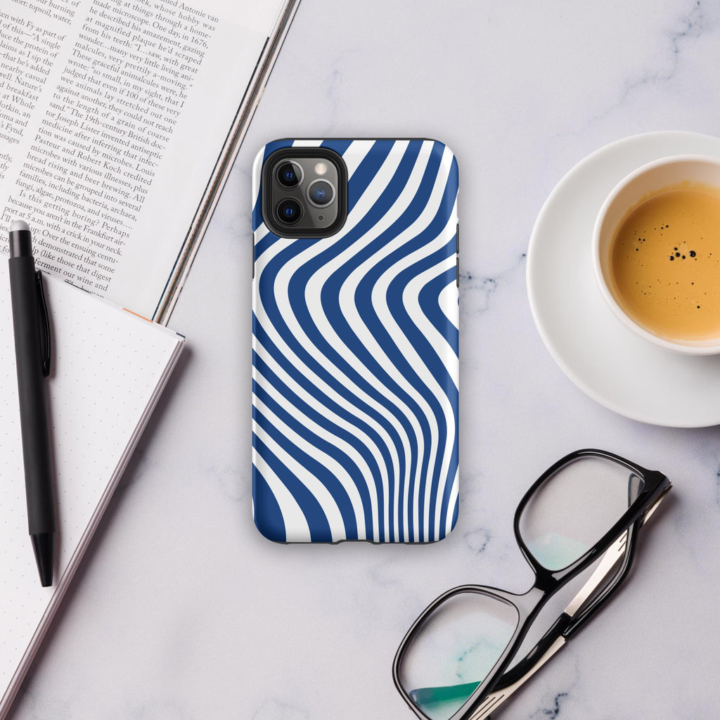 Blue Swirl Tough Case for iPhone®