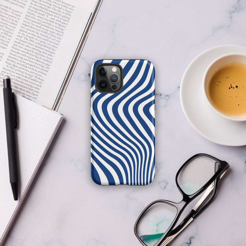 Blue Swirl Tough Case for iPhone®
