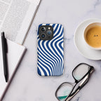 Blue Swirl Tough Case for iPhone®