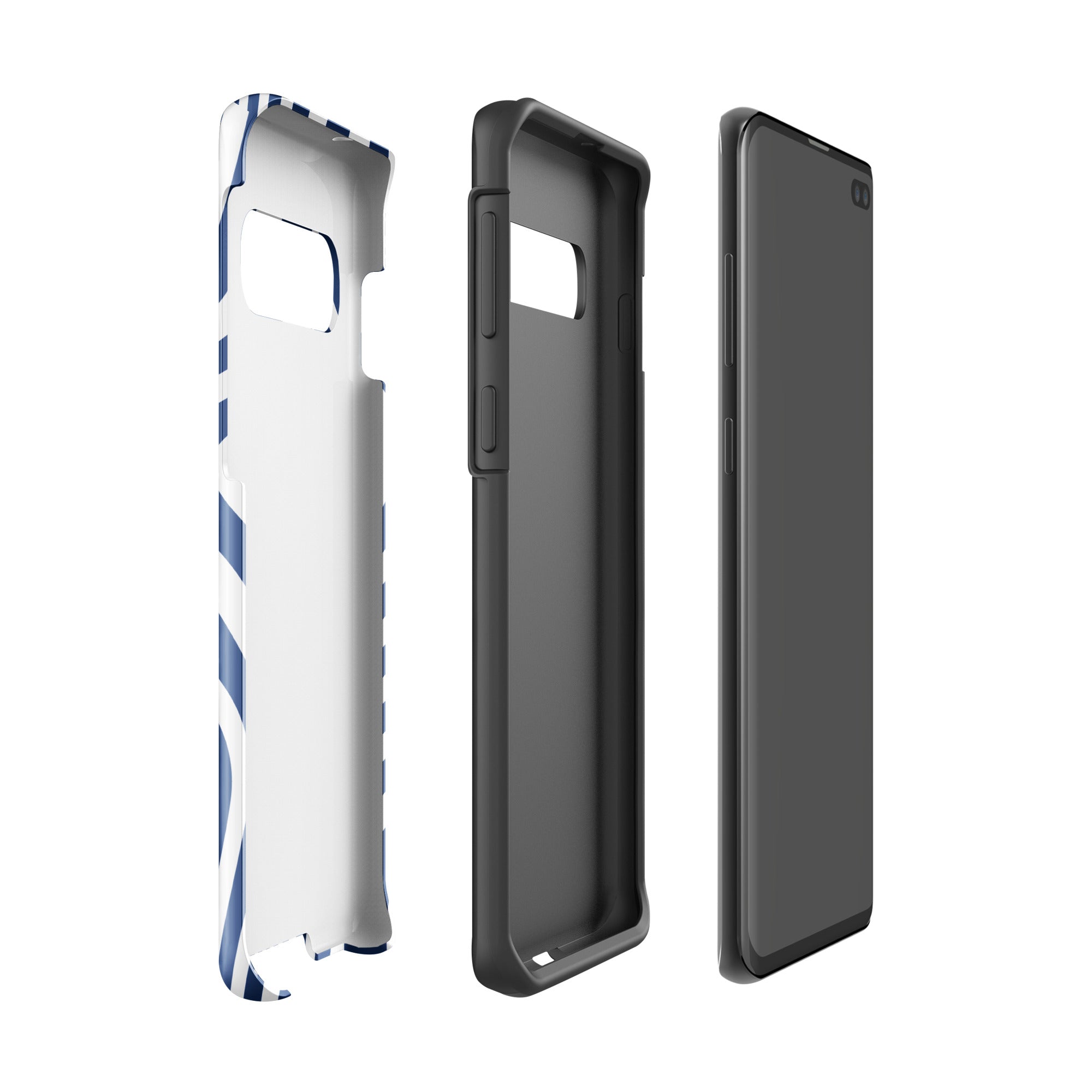 Blue Swirl Tough case for Samsung®