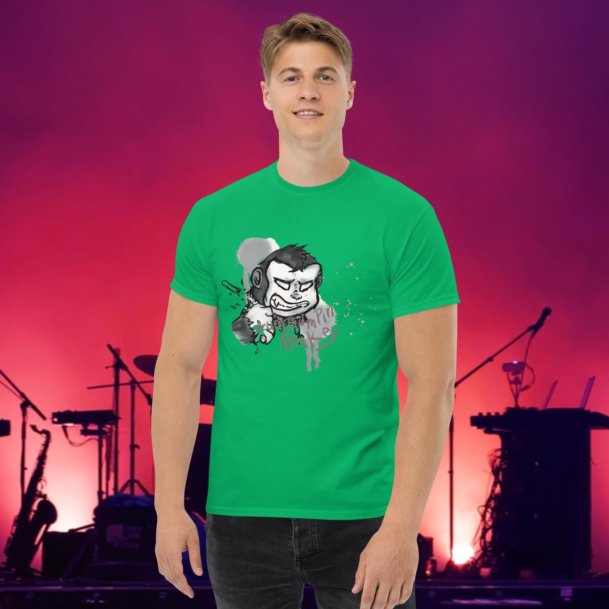 Drum Thumpin Monkey Logo shirt