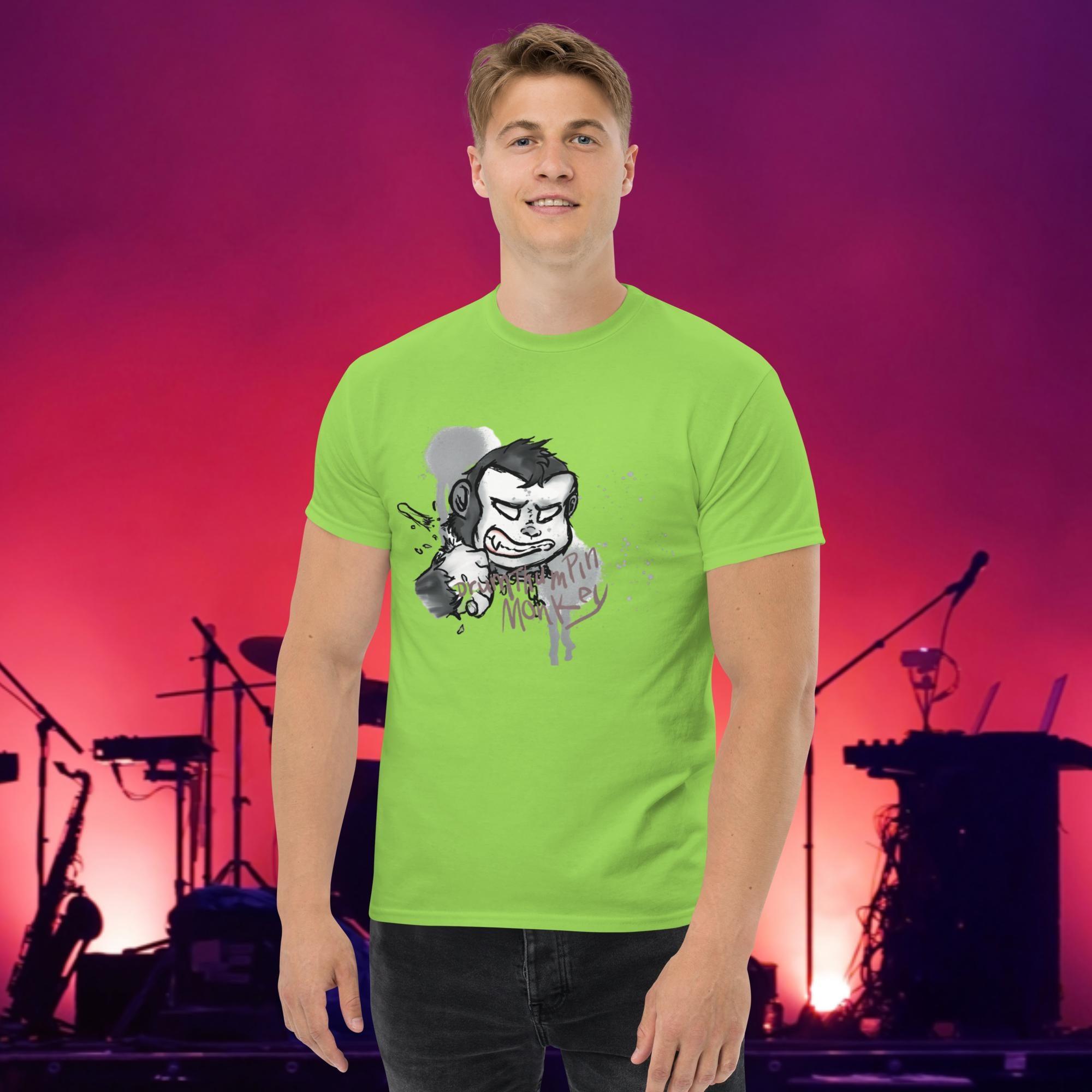 Drum Thumpin Monkey Logo shirt