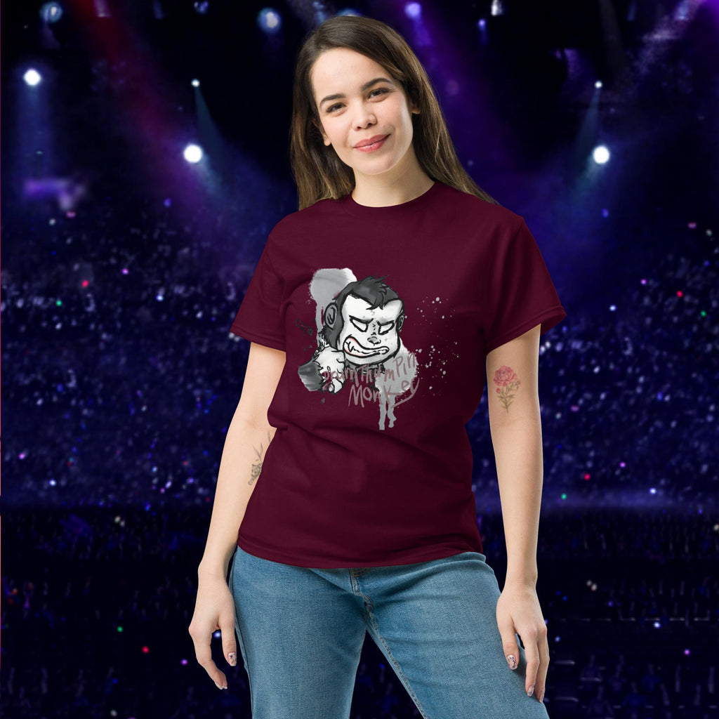 Drum Thumpin Monkey Logo shirt