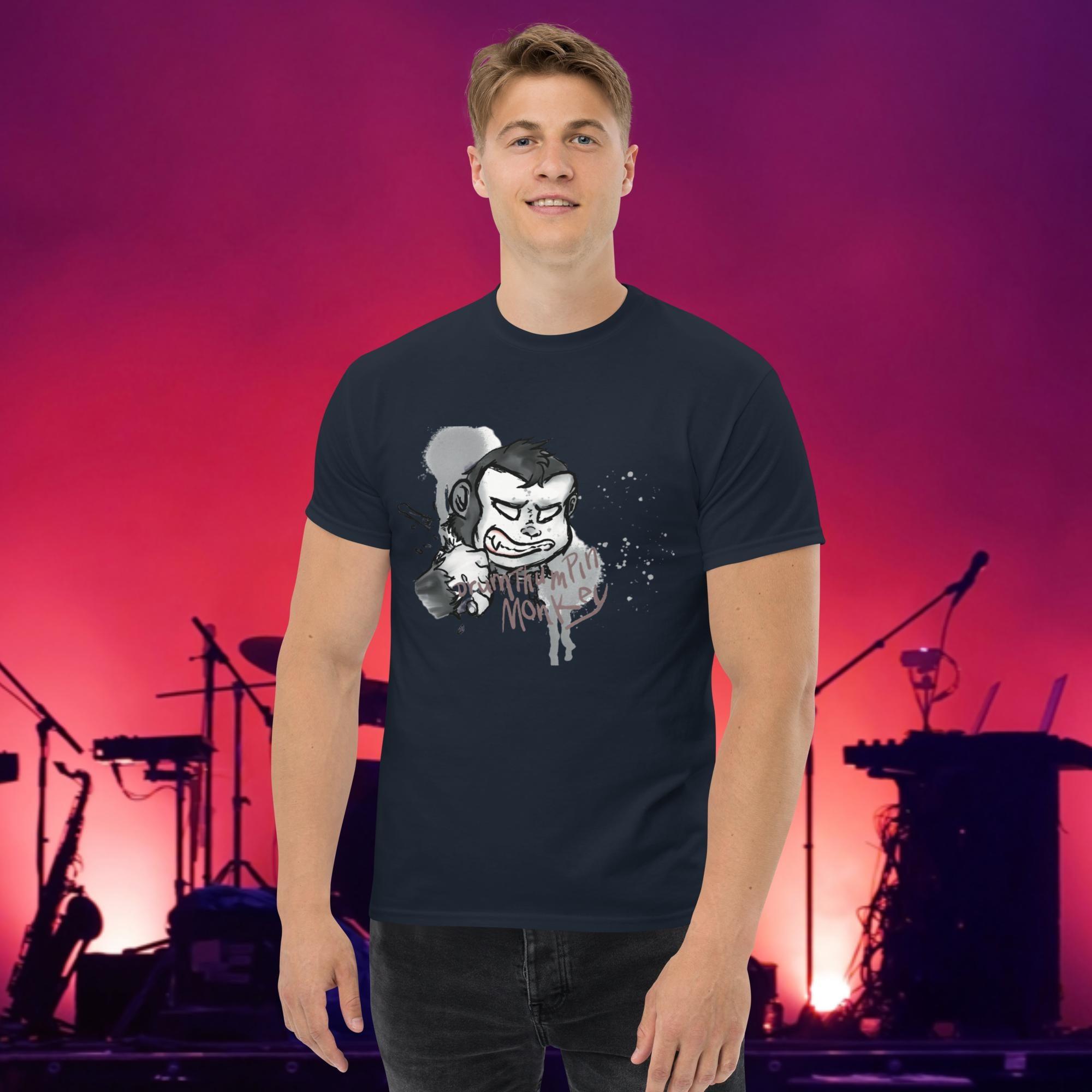 Drum Thumpin Monkey Logo shirt