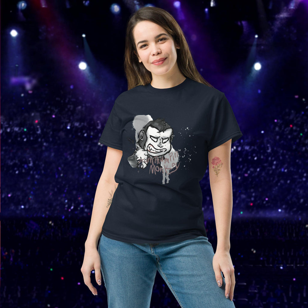 Drum Thumpin Monkey Logo shirt
