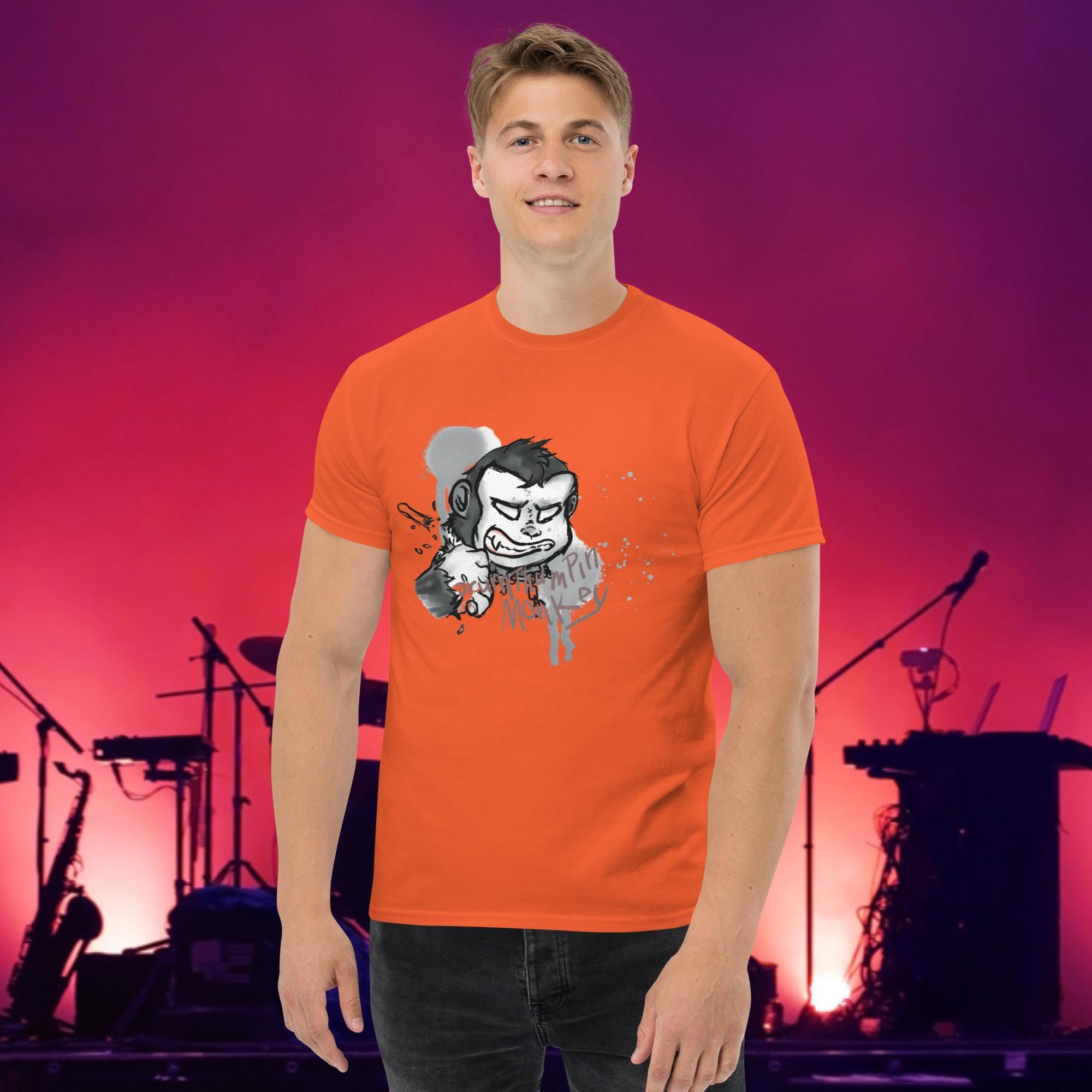 Drum Thumpin Monkey Logo shirt