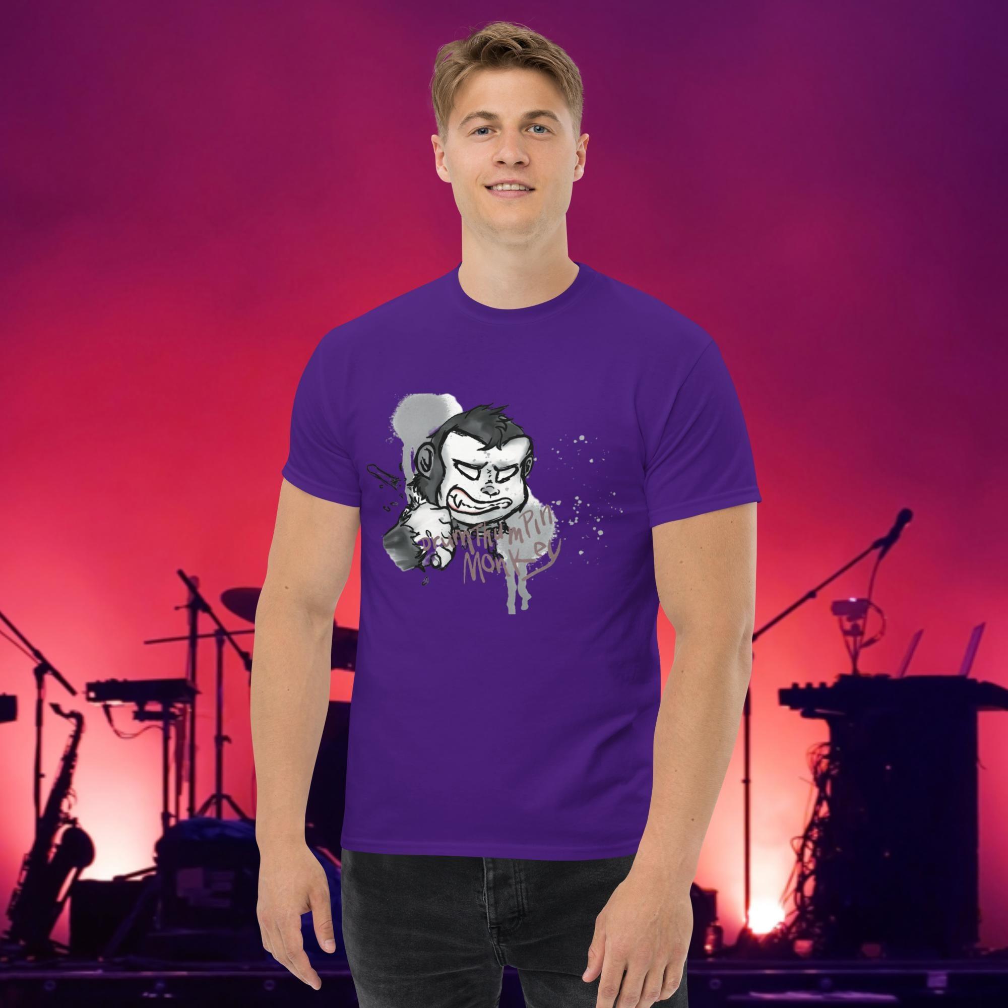 Drum Thumpin Monkey Logo shirt