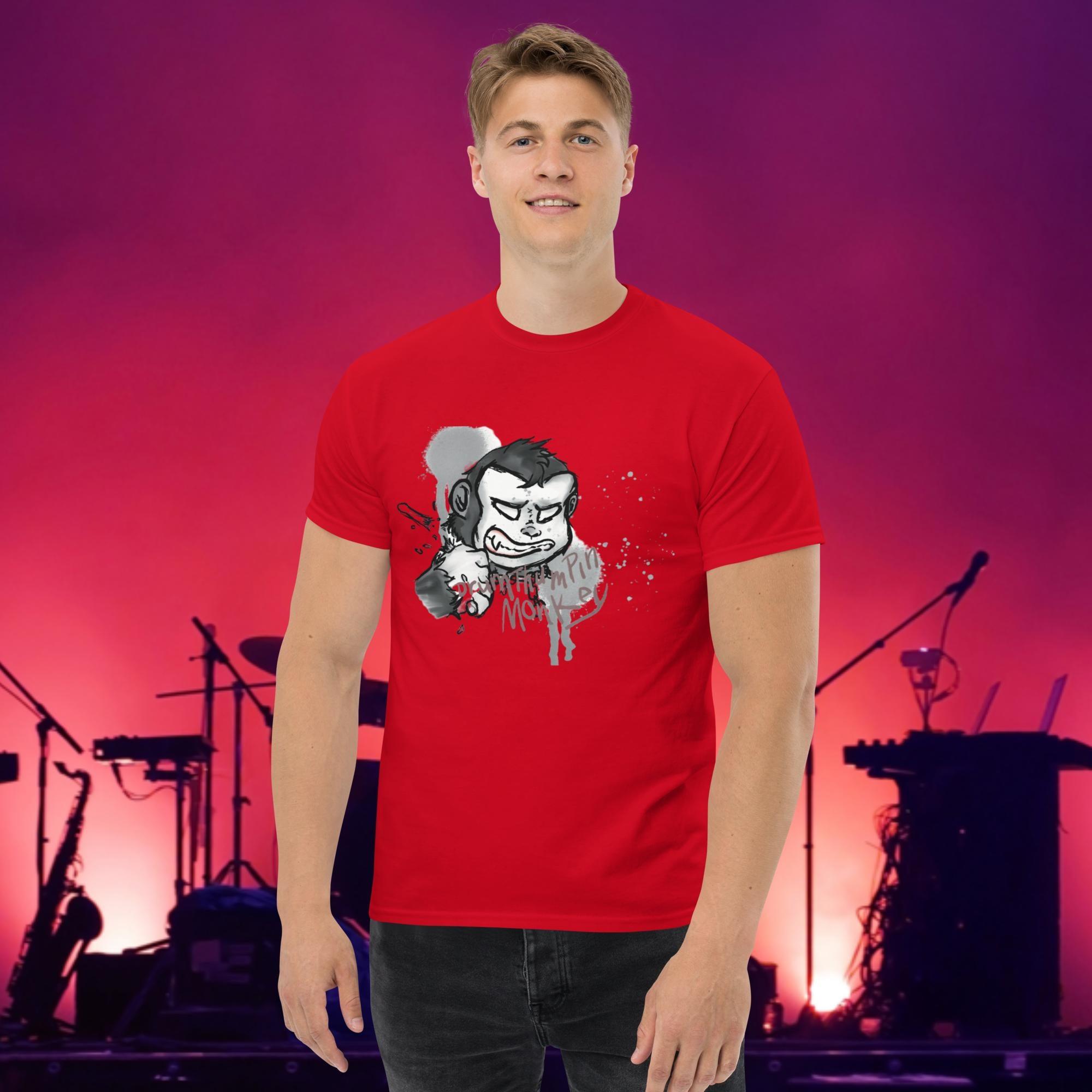Drum Thumpin Monkey Logo shirt