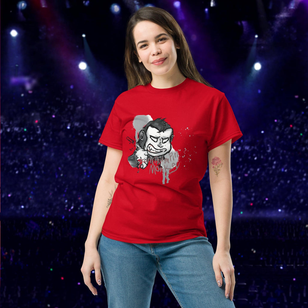 Drum Thumpin Monkey Logo shirt