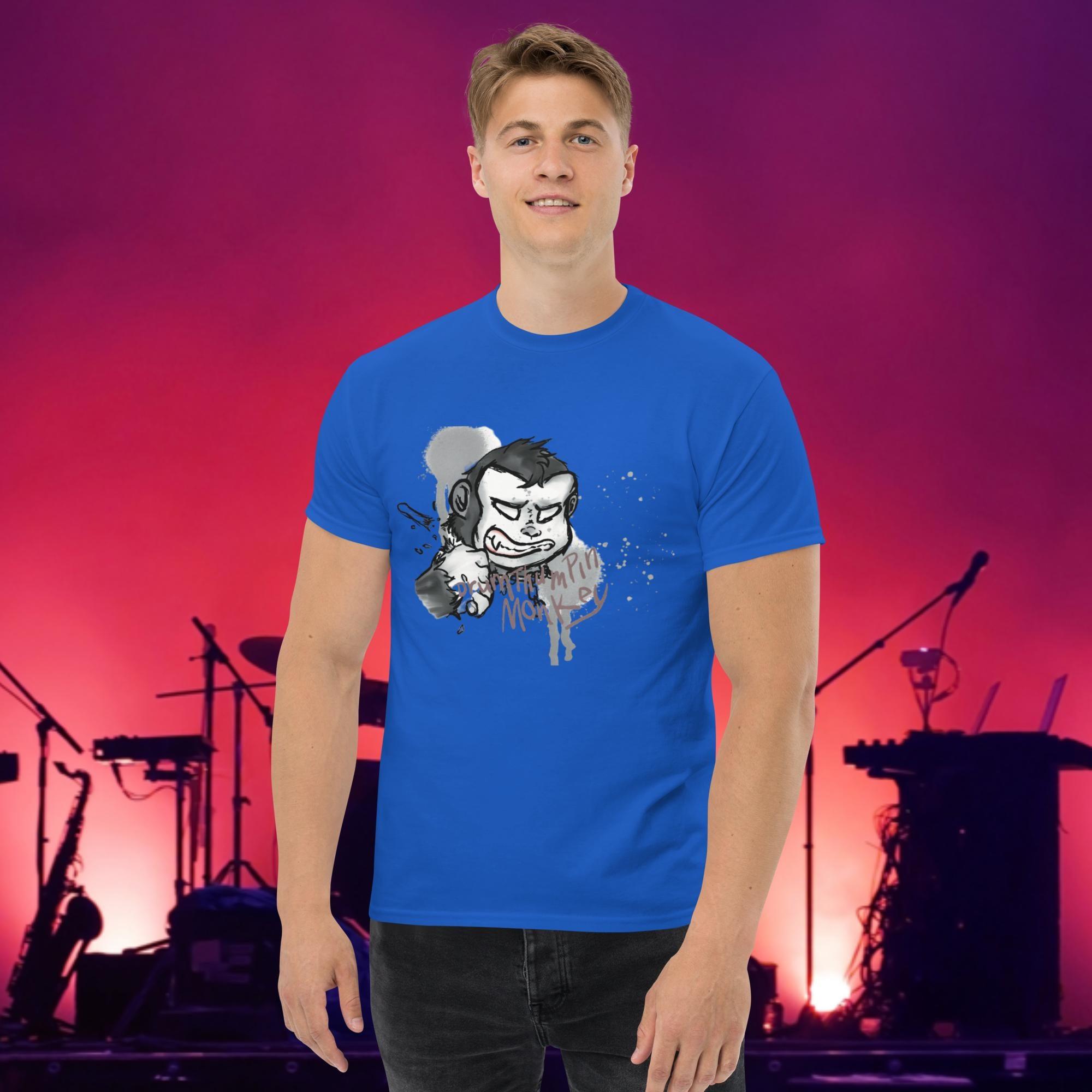 Drum Thumpin Monkey Logo shirt