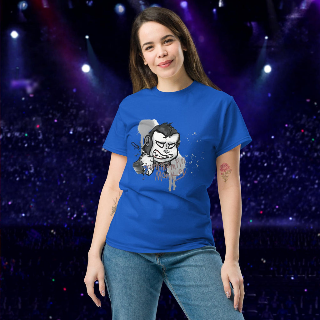 Drum Thumpin Monkey Logo shirt
