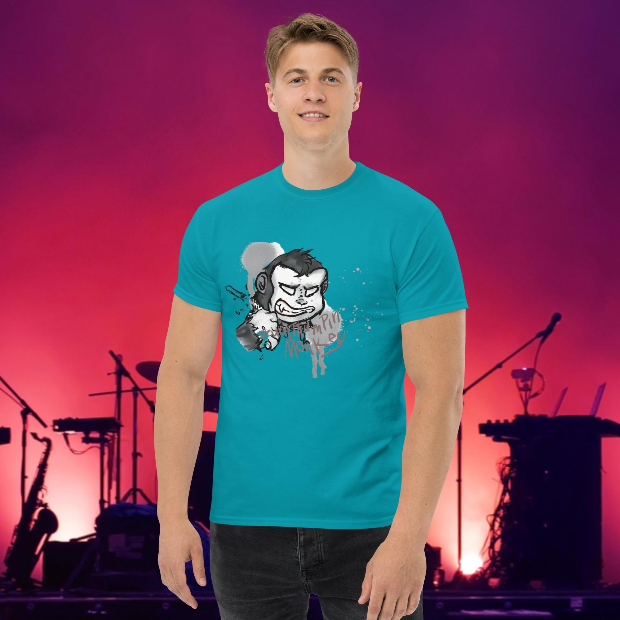 Drum Thumpin Monkey Logo shirt