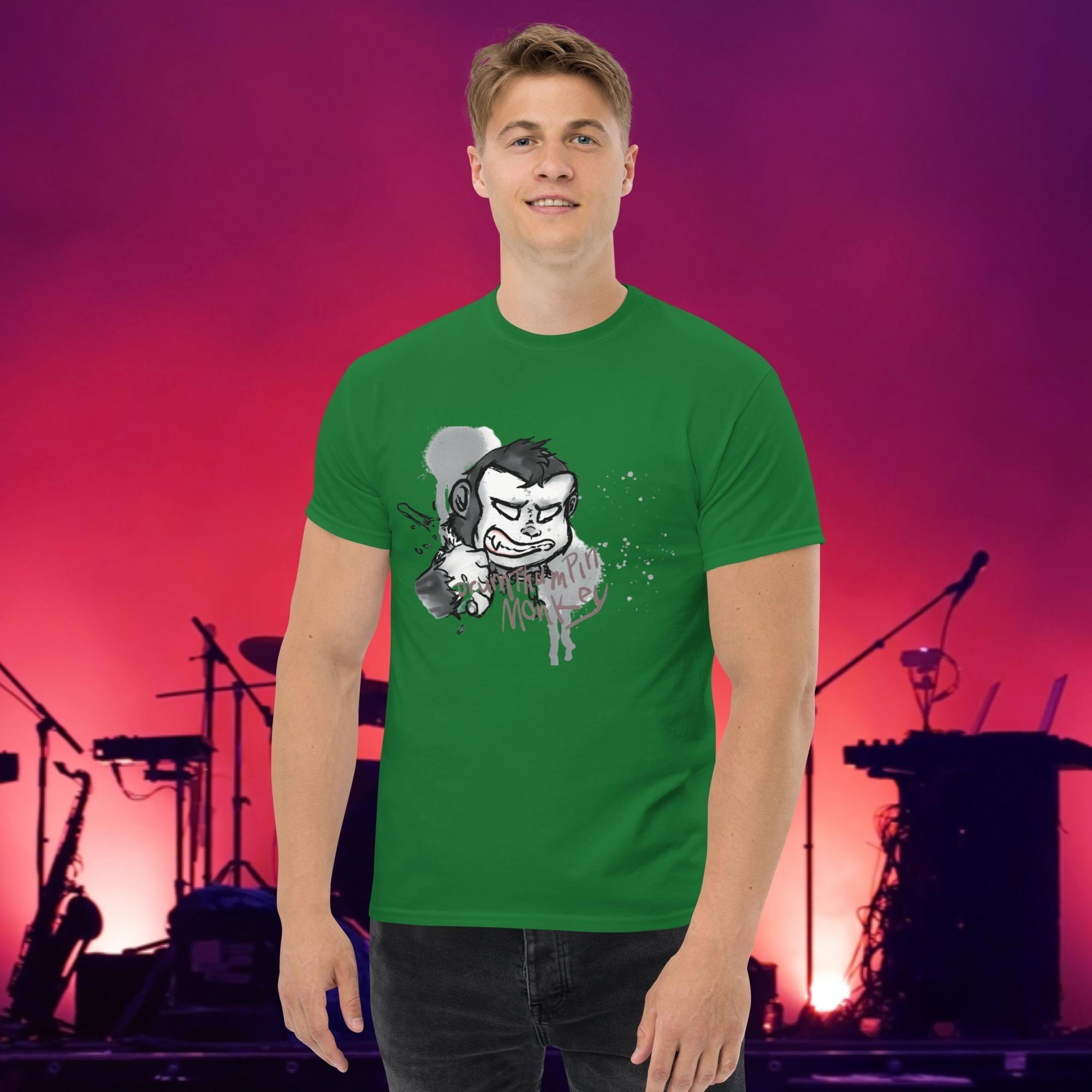 Drum Thumpin Monkey Logo shirt